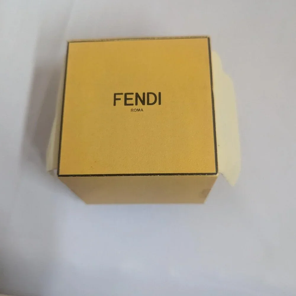 Fendi Monster Eyes Gold Ring Size 5.5 - Picture 6 of 7